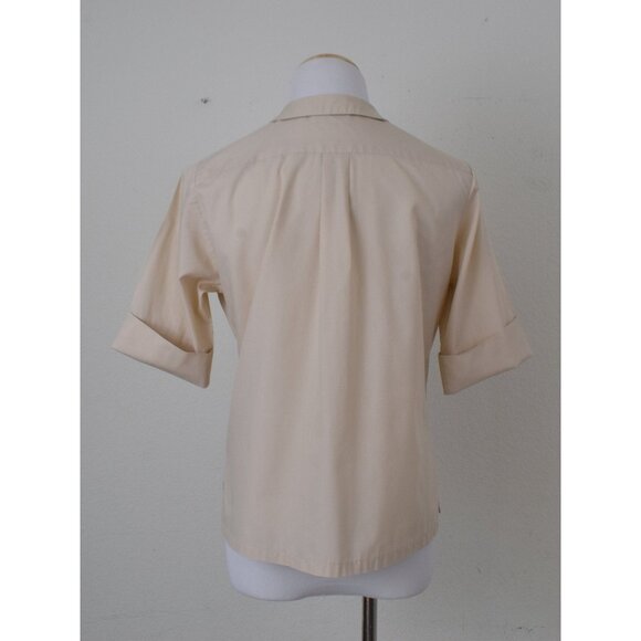 Vintage 60s Button Blouse by‎ Glenbrooke Penn-Prest - Picture 4 of 10